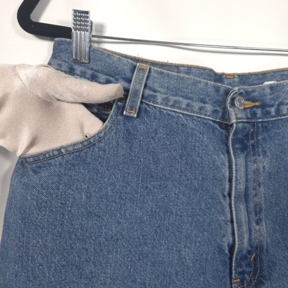 LEVI’S VINTAGE 550 RELAXED FIT TAPERED LEG Size 12 MIS L Women’s 100% Cotton - Picture 9 of 12